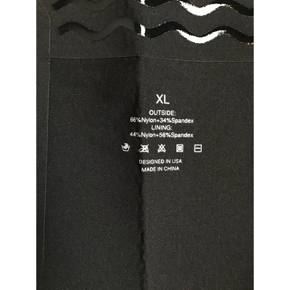 Shapellx Women's Black Mesh Smooth Butt-Lifting Brief Shaping Shorts Size XL NWT